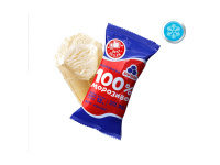 Παγωτό βανίλια σε χωνάκι βάφλας (Мороженое в вафельном стаканчике Рудь 100%) 70gr