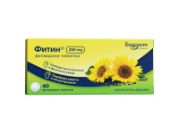 Συμπλήρωμα διατροφής Phytin, 250 mg, 40 δισκία, "Sopharma" (Фитин, 250 mg, 40 таблетки, Sopharma)