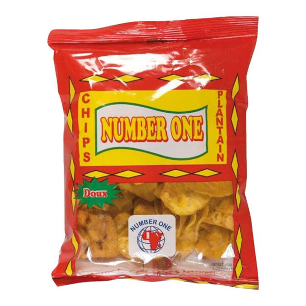 Plantain Chips γλυκά Number One 85g